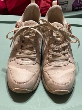 Skechers Women's Lace-Up Athletic Sneakers - Light Blush